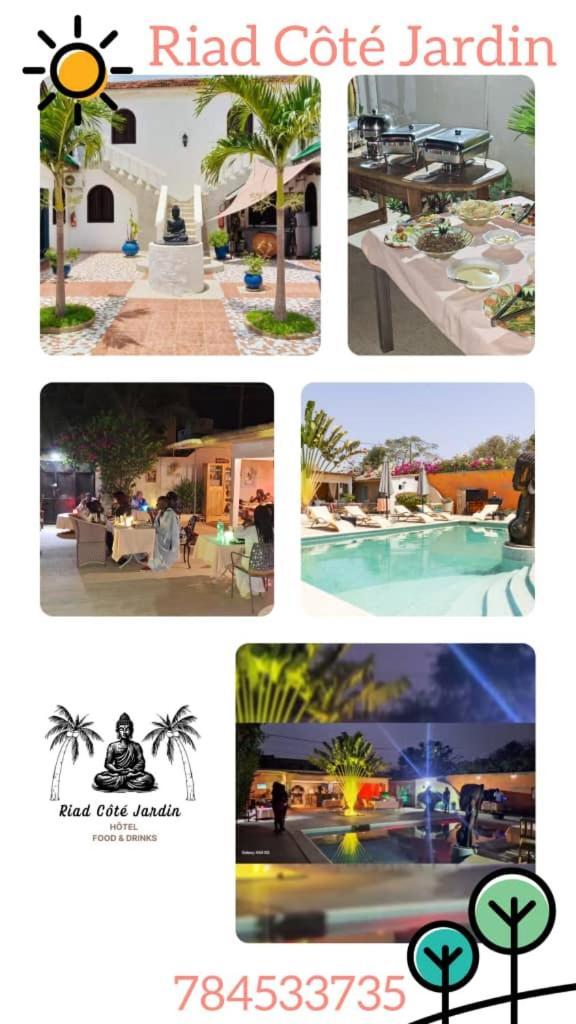 Riad côté jardin Saly Portudal Exterior foto